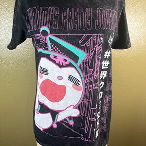 Topic Kuromi's Pretty Journey Black T-Shirt